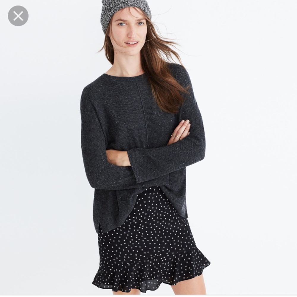 Madewell Donegal Northroad Pullover Sweater, XS